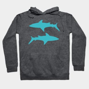 Blue Shark Pisces Hoodie